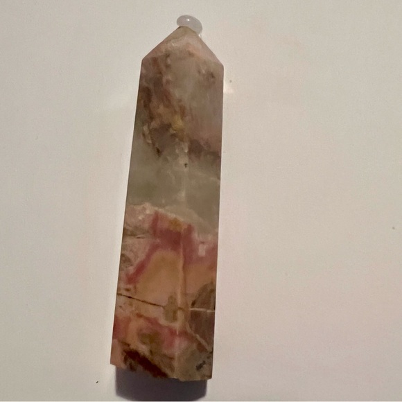 3” Rhodonite Crystal Tower - Picture 3 of 5